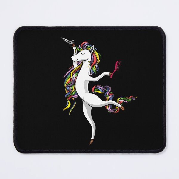 Aperçu de l'œuvre Coiffeur coiffeur licorne créée et vendue par underheaven.