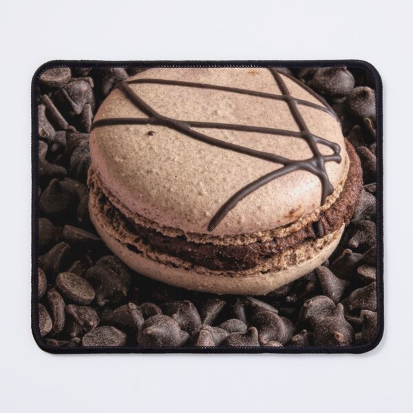 Item preview, Dark Chocolate Macaron designed and sold by Elisabeth Lucas.