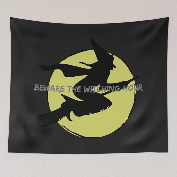 Item preview, Beware the witching hour! designed and sold by Winter--Flowers.