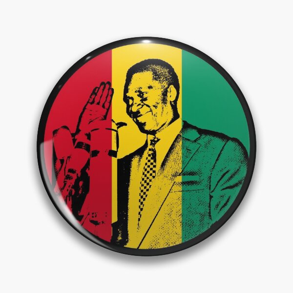 Artikelvorschau, Ahmed Sékou Touré entworfen und verkauft von RevolutionInPaint.