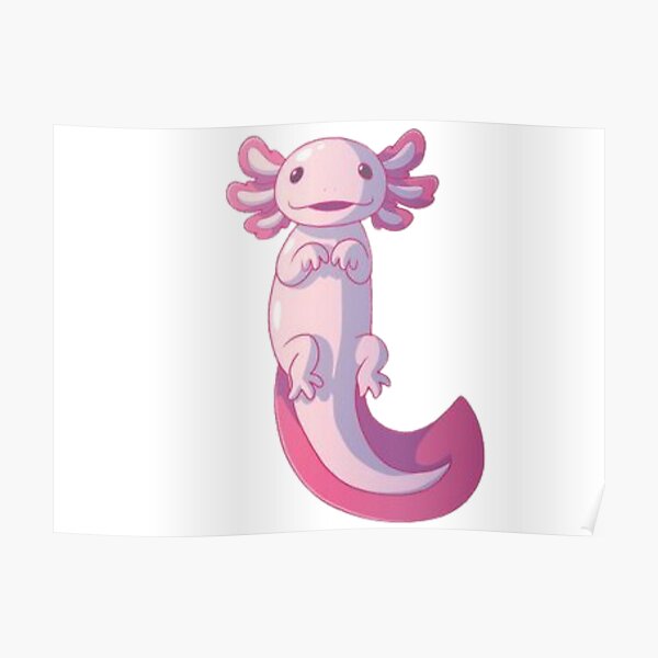 Minecraft Axolotl Posters Redbubble