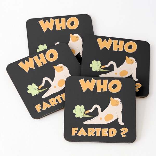 Item preview, Who Farted Cat Humor designed and sold by Art-Max.