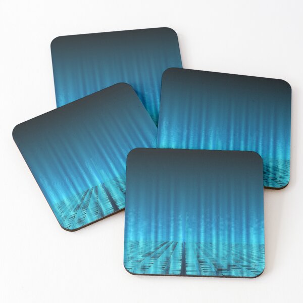 Item preview, Futuristic web lines backdrop with shiny horizon designed and sold by lantica.