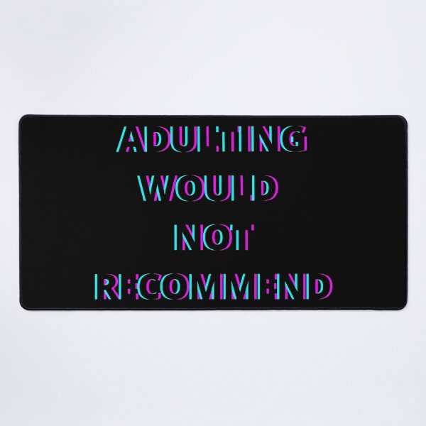 Item preview, Adulting Would Not Recommend designed and sold by bahicharafe.