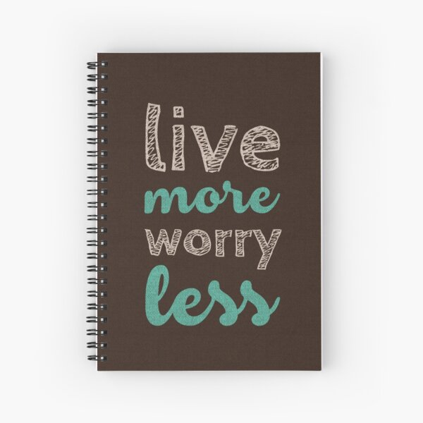 More or Less Spiral Notebook