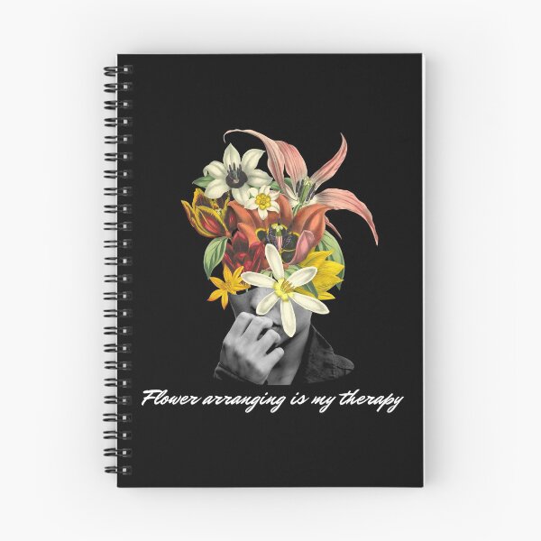 Item preview, Flower arranging is my therapy designed and sold by Cattigal.