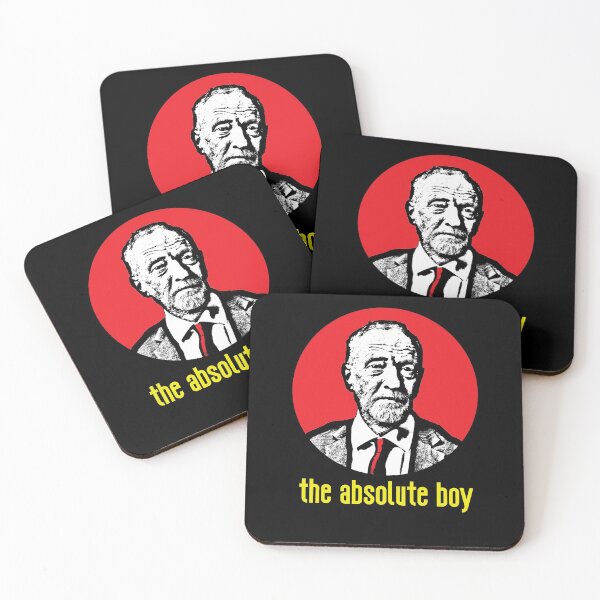 Item preview, Jeremy Corbyn "The Absolute Boy" Stencil designed and sold by RevolutionInPaint.
