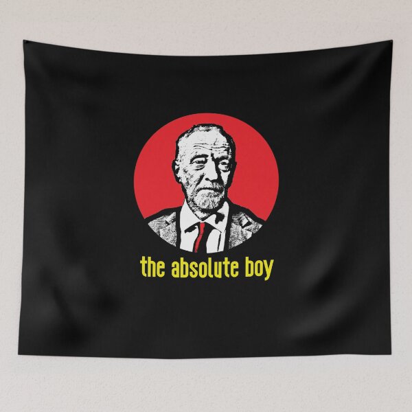 Item preview, Jeremy Corbyn "The Absolute Boy" Stencil designed and sold by RevolutionInPaint.