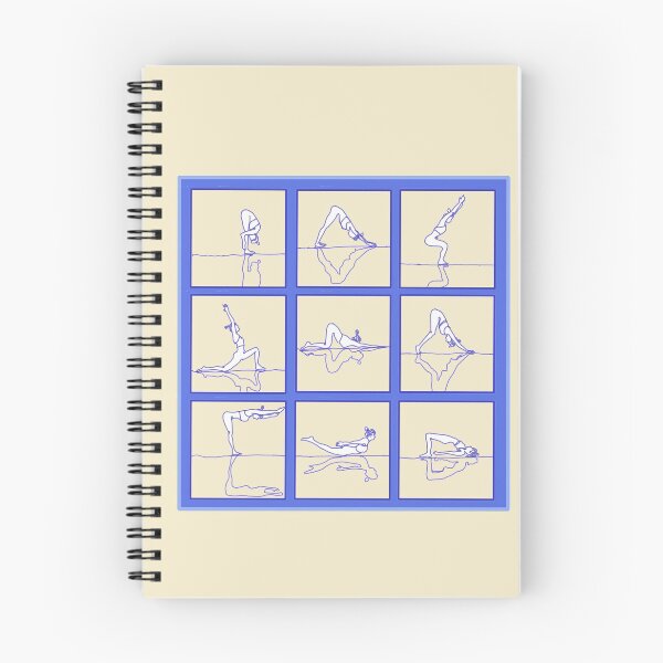 Item preview, 9 Yoga Poses in Frame designed and sold by Arkneer.
