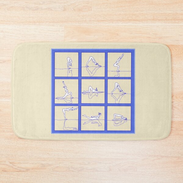 Item preview, 9 Yoga Poses in Frame designed and sold by Arkneer.
