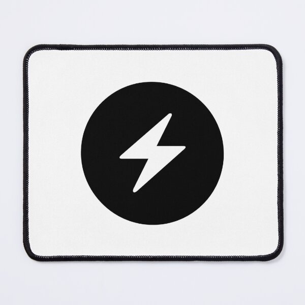 Item preview, Lightning Network (Bitcoin / Blitz Logo / Black) designed and sold by NautilusMare.