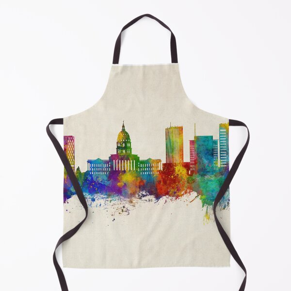 Item preview, Topeka Wyoming Skyline designed and sold by ArtPrints.