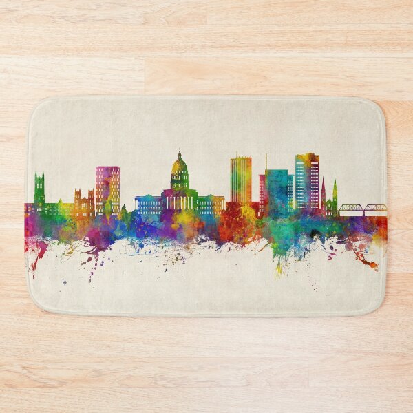 Item preview, Topeka Wyoming Skyline designed and sold by ArtPrints.