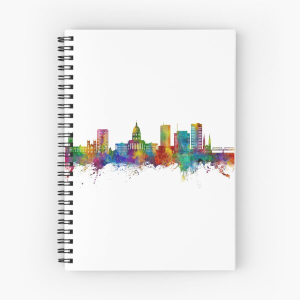 Item preview, Topeka Wyoming Skyline designed and sold by ArtPrints.