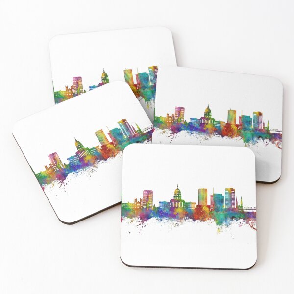 Item preview, Topeka Wyoming Skyline designed and sold by ArtPrints.