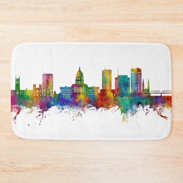 Item preview, Topeka Wyoming Skyline designed and sold by ArtPrints.