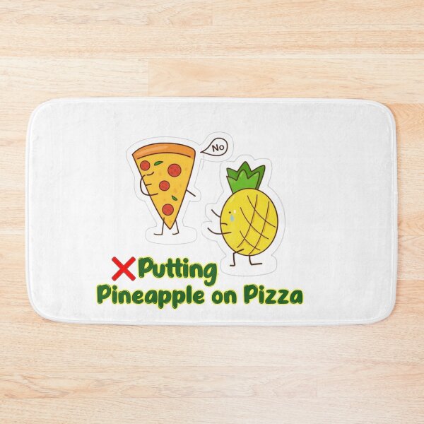 Item preview,  Stop putting pineapple on pizza designed and sold by Designhub14.