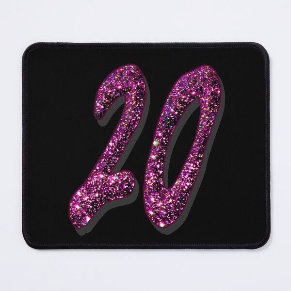 Item preview, Number twenty 20th birthday or anniversary numbers designed and sold by GlamourChick.