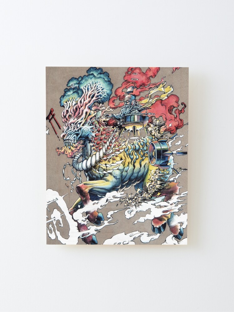 Alternate view of UYAMA HIROTO - FREEFORM JAZZ Mounted Print