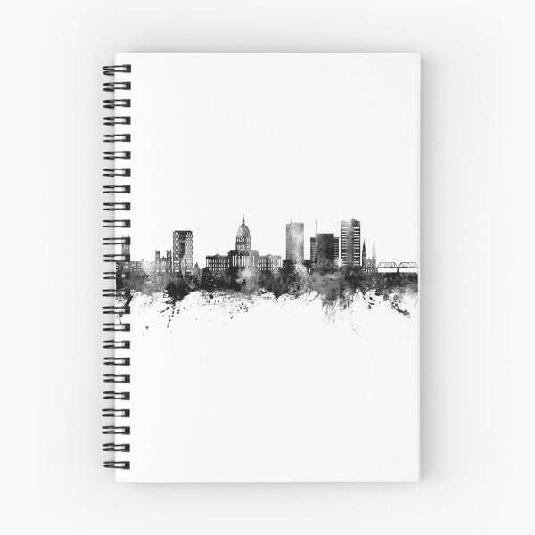 Item preview, Topeka Wyoming Skyline designed and sold by ArtPrints.