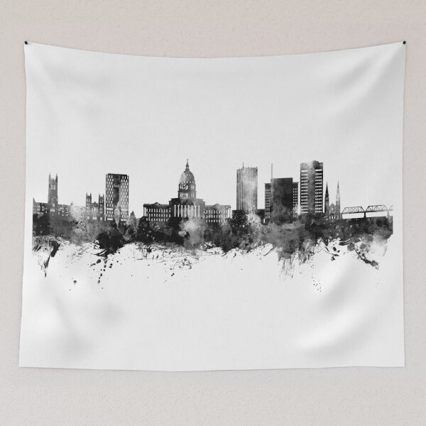Item preview, Topeka Wyoming Skyline designed and sold by ArtPrints.