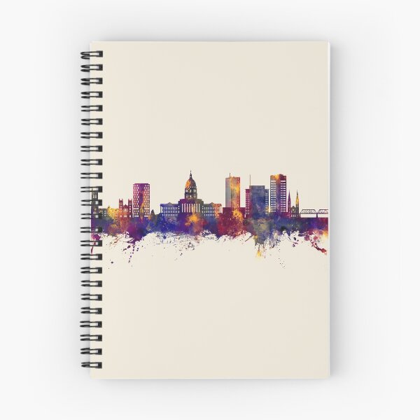 Item preview, Topeka Wyoming Skyline designed and sold by ArtPrints.