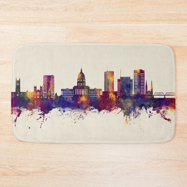 Item preview, Topeka Wyoming Skyline designed and sold by ArtPrints.