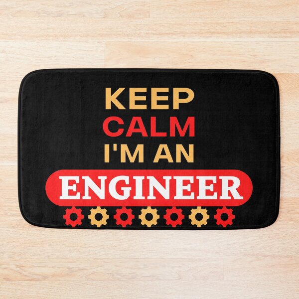 Item preview, Keep Calm I am an engineer designed and sold by CecileMJ.