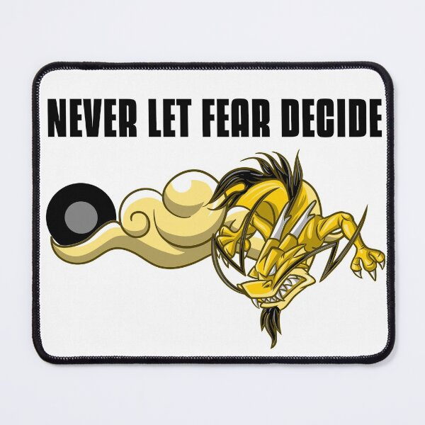 Item preview, NEVER LET FEAR DECIDE designed and sold by Ethos Bubbles.