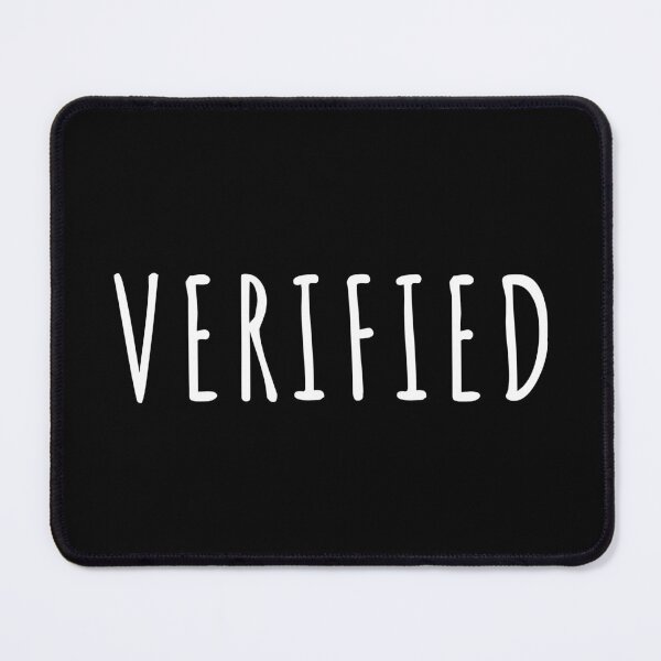 Item preview, Verified (Black) designed and sold by quoteedesigns.