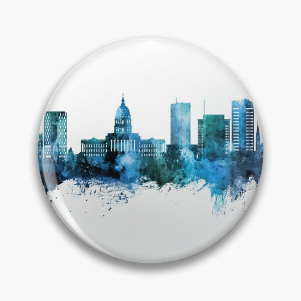 Item preview, Topeka Wyoming Skyline designed and sold by ArtPrints.