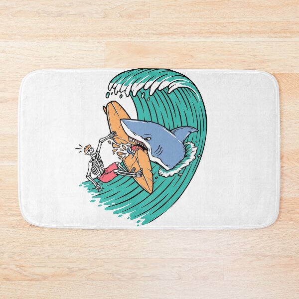 Item preview, Shark attack surf designed and sold by InvisibleMind.
