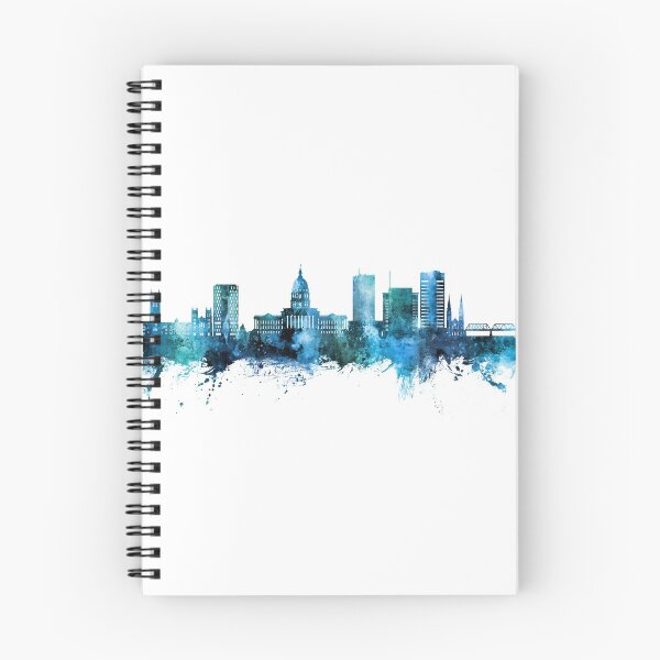 Item preview, Topeka Wyoming Skyline designed and sold by ArtPrints.