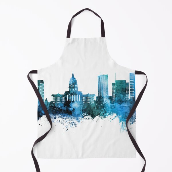 Item preview, Topeka Wyoming Skyline designed and sold by ArtPrints.