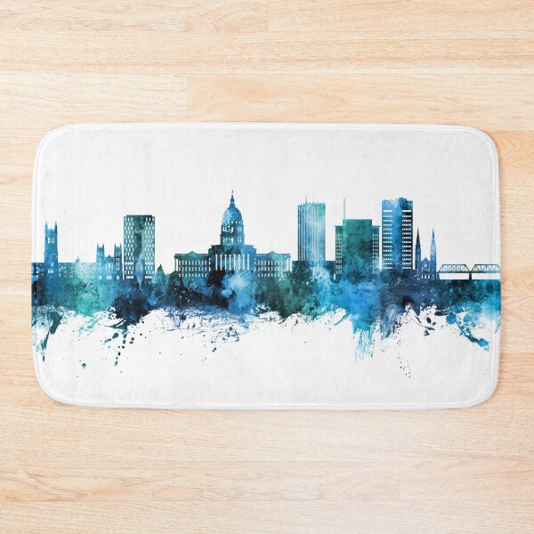 Item preview, Topeka Wyoming Skyline designed and sold by ArtPrints.