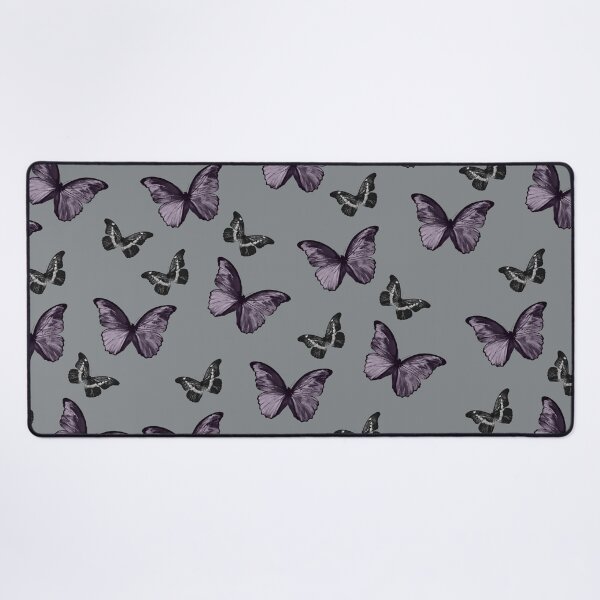 Item preview, Gray Lavender & Black Butterfly Glam #1 #pattern #decor #art designed and sold by Anita's & Bella's Art.