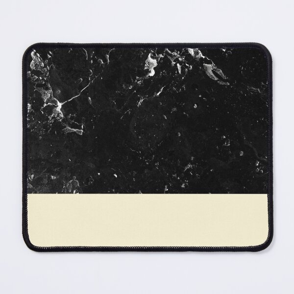 Item preview, Light Blush Yellow Meets Black Marble #1 #decor #art designed and sold by Anita's & Bella's Art.