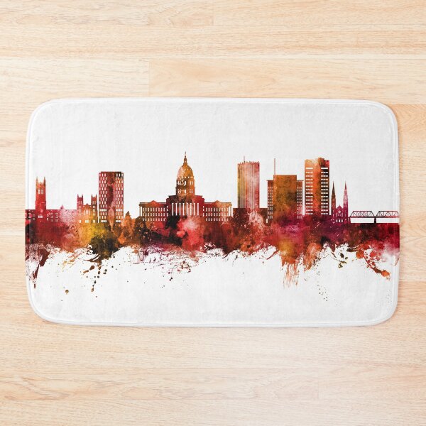 Item preview, Topeka Wyoming Skyline designed and sold by ArtPrints.