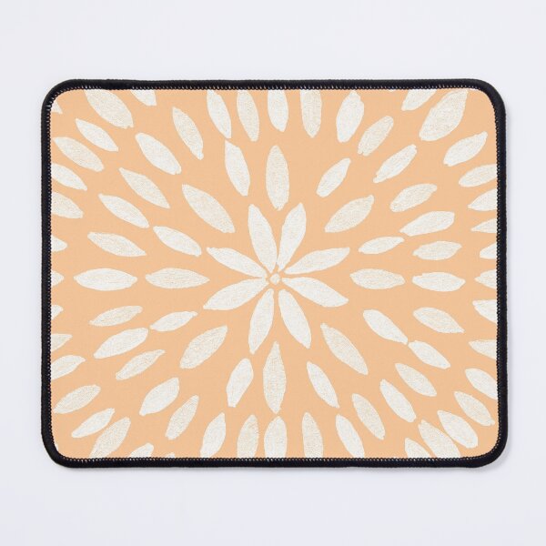 Item preview, Mandala Flower #6 #orange #drawing #decor #art designed and sold by Anita's & Bella's Art.