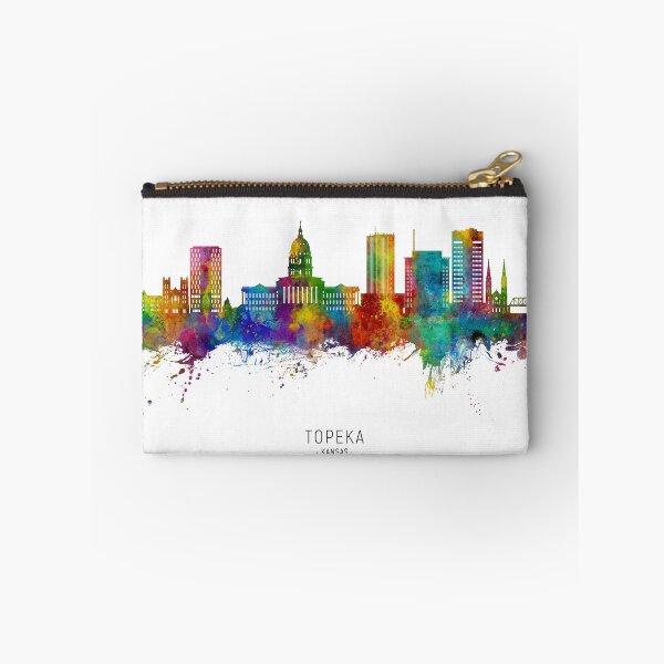 Artikelvorschau, Topeka Wyoming Skyline entworfen und verkauft von ArtPrints.