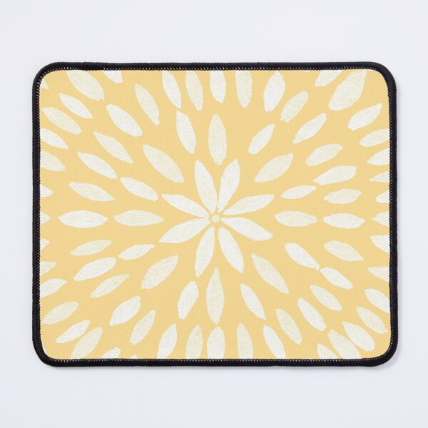 Item preview, Mandala Flower #5 #yellow #drawing #decor #art designed and sold by Anita's & Bella's Art.