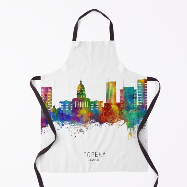 Item preview, Topeka Wyoming Skyline designed and sold by ArtPrints.