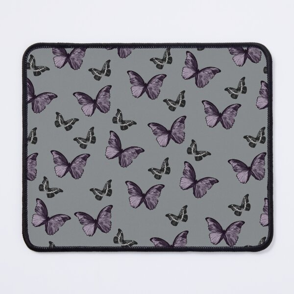 Item preview, Gray Lavender & Black Butterfly Glam #1 #pattern #decor #art designed and sold by Anita's & Bella's Art.