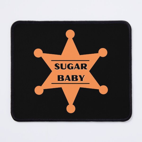Item preview, Sugar Baby Orange badge designed and sold by CaitU.