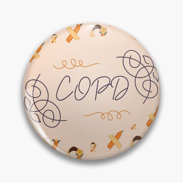 Item preview, Chronic Obstructive Pulmonary Disease Awareness, COPD Ribbon Pattern designed and sold by AnsDesigns.