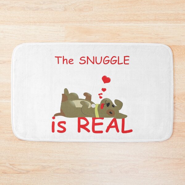 Item preview, The Snuggle is Real Dog designed and sold by tomjstone.