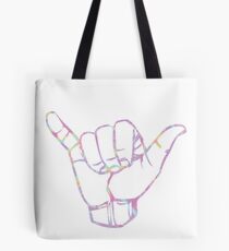 Tie die hang loose Tote Bag