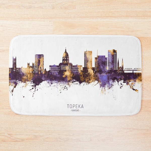 Item preview, Topeka Wyoming Skyline designed and sold by ArtPrints.