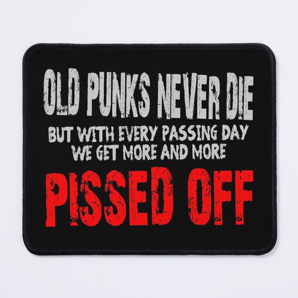Item preview, OLD PUNKS NEVER DIE designed and sold by Paparaw.