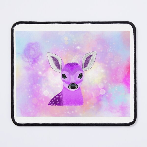 Item preview, Cute Purple Deer designed and sold by ElizStickers.